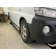 Боковые трубы BB002 (2 шт., нерж.) для Hyundai H200, H1, Starex 1998-2007 гг