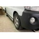 Боковые трубы BB002 (2 шт., нержавейка) для Hyundai H200, H1, Starex 1998-2007 гг