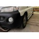 Боковые трубы BB002 (2 шт., нержавейка) для Hyundai H200, H1, Starex 1998-2007 гг