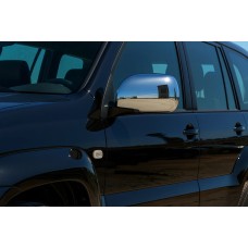 Накладки на дзеркала (2 шт, нерж.) для Lexus GX470 2002-2009 рр