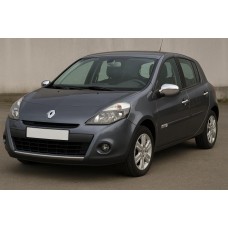 Накладки на дзеркала (2 шт., нерж) для Renault Clio III 2005-2012 рр