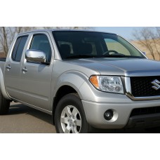 Накладки на дзеркала (2 шт, нерж.) для Suzuki Equator 2009- рр