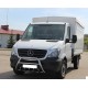 Кенгурятник WT003 (нерж.) 60мм, с надписью для Mercedes Sprinter W906 2006-2018 гг