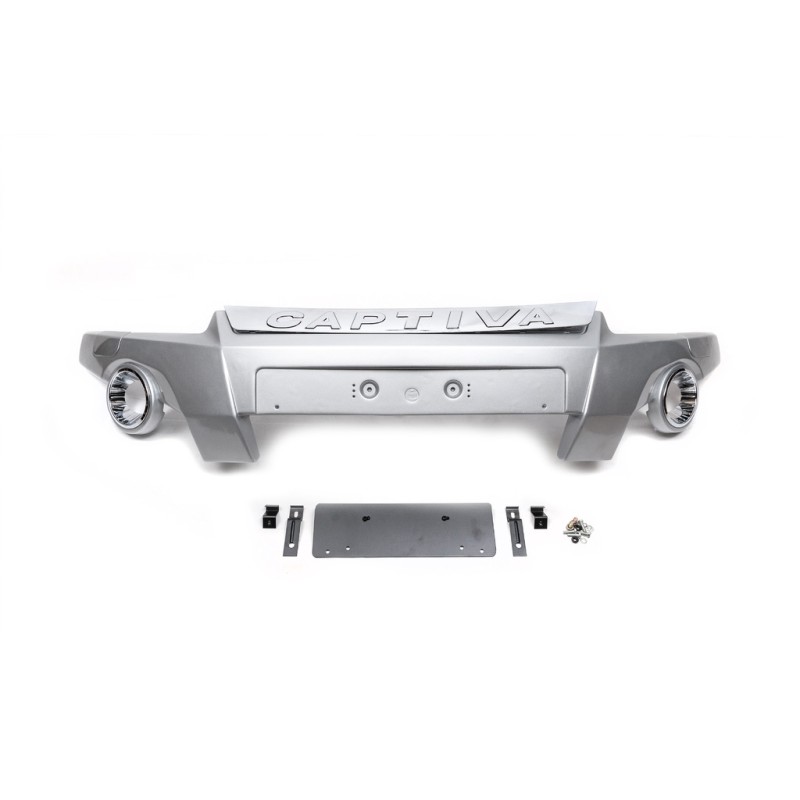 Передняя защита (пластик) для Chevrolet Captiva 2006-2019 гг