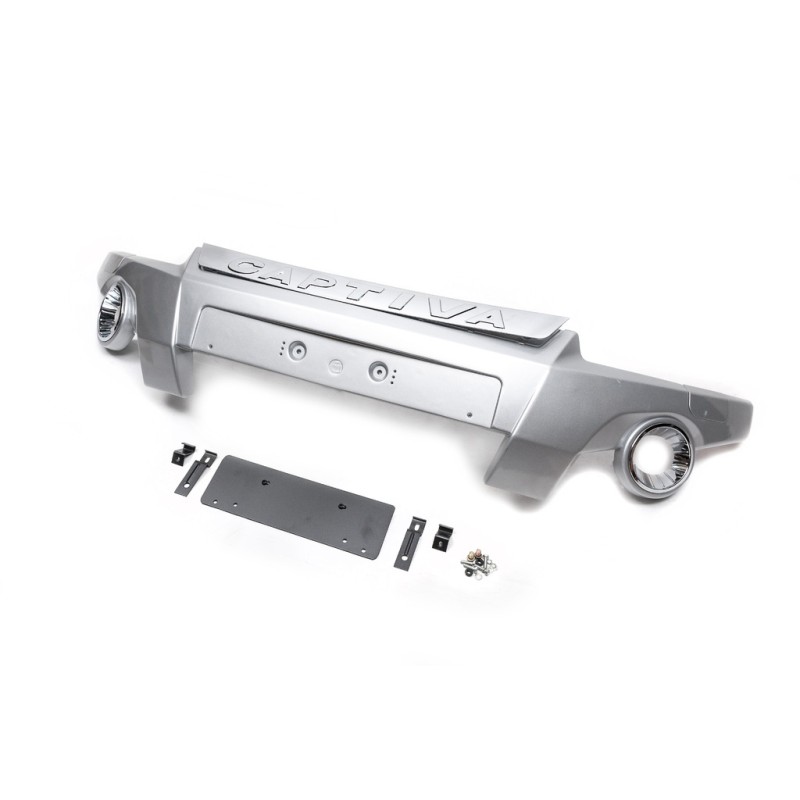 Передняя защита (пластик) для Chevrolet Captiva 2006-2019 гг Передняя защита (пластик) для Chevrolet Captiva 2006-2019 гг