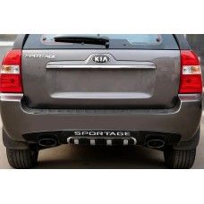 Задня накладка R002 (пластик) для Kia Sportage 2004-2010 рр