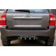 Задняя накладка R002 (пластик) для Kia Sportage 2004-2010 гг