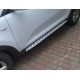 Бокові пороги Niken BMW-style (2 шт., Алюм.) для Kia Sportage 2010-2015 рр