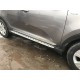 Боковые пороги Niken BMW-style (2 шт., алюм.) для Kia Sportage 2010-2015 гг