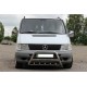 Кенгурятник WT003/4 (нерж.) з написом, 60мм для Mercedes Vito W638 1996-2003 рр