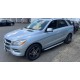 Бокові пороги Оригінальний дизайн (2 шт., Алюміній) для Mercedes GLE/ML сlass W166
