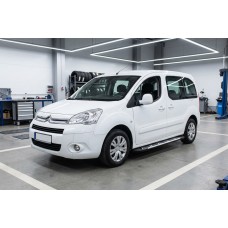 Боковые Подножки Sunrise (2 шт., Алюминий) для Citroen Berlingo 2008-2018 гг