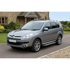 Боковые Подножки Sunrise (2 шт., Алюминий) для Citroen C-Crosser 2007-2013 гг