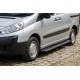 Боковые Подножки Allmond Black (2 шт., Алюминий) Длинная База для Citroen Jumpy 2007–2017 гг
