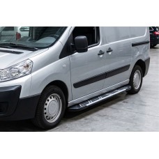 Боковые Подножки Sunrise (2 шт., Алюминий) Длинная База для Citroen Jumpy 2007–2017 гг