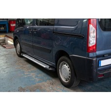 Боковые Подножки Line (2 шт., Алюминий) Длинная База для Citroen Jumpy 2007–2017 гг