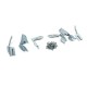 Крепление к боковым порогам для Toyota Fortuner 2006-2015 гг