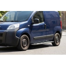 Боковые Подножки Sunrise (2 шт., Алюминий) для Citroen Nemo 2007-2017 гг
