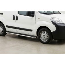 Боковые Подножки Maydos V1 (2 шт., Алюминий и Нержавейка) для Citroen Nemo 2007-2017 гг