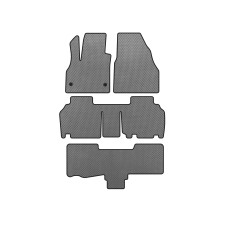 Коврики EVA (3 ряда, 5-ти дверный/7-местный, Серый) для Renault Kangoo 2008-2020 гг