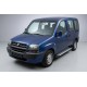 Боковые Подножки Line (2 шт., Алюминий) для Fiat Doblo I 2001-2005 гг