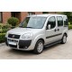 Боковые Подножки Allmond Black (2 шт., Алюминий) Макси База для Fiat Doblo I 2005-2010 гг