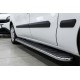 Боковые Подножки Maydos V1 (2 шт., Алюминий и Нержавейка) Макси база для Fiat Doblo II 2010-2022 гг