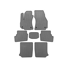 Коврики EVA (3 ряда, 2003-2005, 7-местный, Серый) для Opel Zafira A