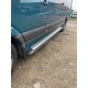 Боковые пороги Rainbow (2 шт., алюминий) Long/ExtraLong для Mercedes Sprinter W906 2006-2018 гг