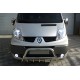 Кенгурятник WT003-4 (нержавейка) Без надписи для Renault Trafic 2001–2015 гг