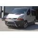 Кенгурятник WT003-4 (нержавейка) Без надписи для Renault Trafic 2001–2015 гг