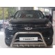 Кенгурятник WT003 (нерж) для Chery Tiggo 7 2016-2019 гг