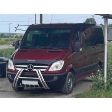 Кенгурятник F1-01M (нерж.) для Mercedes Sprinter W906 2006-2018 рр