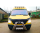 Передняя защита F1-01 (2013-2018, нержавейка) для Mercedes Sprinter W906