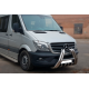 Передняя защита F1-01 (2013-2018, нержавейка) для Mercedes Sprinter W906