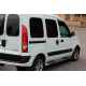 Бічні труби (2 шт., нерж.) для Renault Kangoo 1998-2008 рр