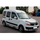 Бічні труби (2 шт., нерж.) для Renault Kangoo 1998-2008 рр
