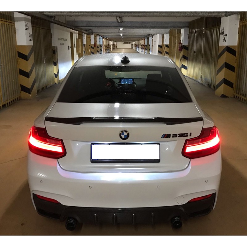 Спойлер M4-Style (для F22, черный глянец) для BMW 2 серия F22/23 2014-2021 гг