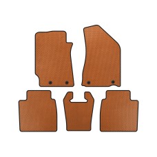 Коврики EVA (SD, Оранжевый) для Geely Emgrand EC8
