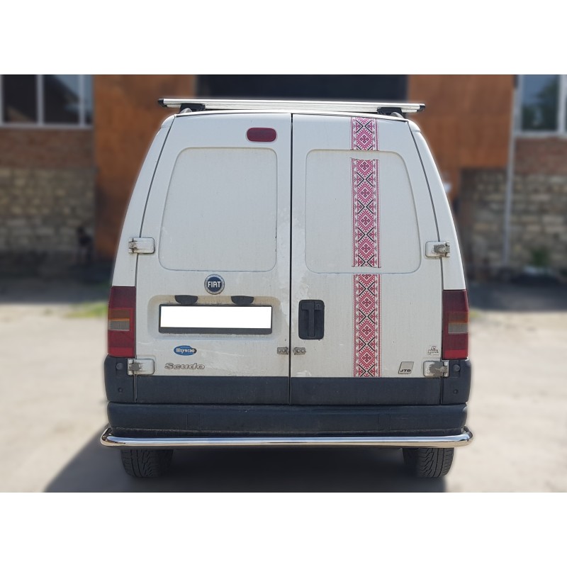 Задняя защита AK005 (нерж) для Fiat Scudo 1996–2007 гг