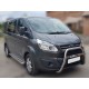 Кенгурятник WT006 F1-55 (нерж) для Ford Custom 2013-2022 гг