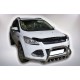 Кенгурятник с усами WT003 (нерж.) для Ford Kuga/Escape 2013-2019 гг