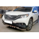 Передняя Защита Shark Нержавейка для Honda CRV 2012-2016 гг