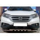 Передняя Защита Shark Нержавейка для Honda CRV 2012-2016 гг