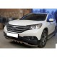 Передняя защита Shark (нерж) для Honda CRV 2012-2016 гг