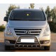 Кенгурятник WT003 (нерж) для Hyundai H300, H1, Starex 2008-2020 гг