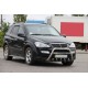 Кенгурятник WT004 (нерж) для SsangYong Action 2005-2018 рр