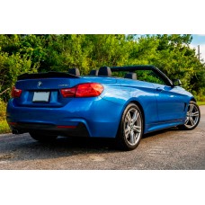 Спойлер PSM-Style (для F33, чорний глянець) для BMW 4 серія F32/F33/F36 2012-2020 рр