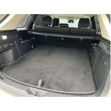 Текстильный коврик в багажник Premium (Черный) для Mazda CX-70 2024- гг