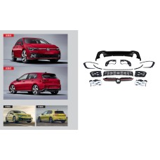 Комплект обвісів GTI (Для R-Line) для Volkswagen Golf 8
